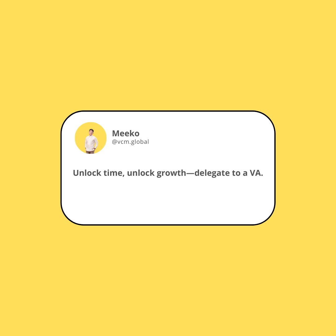 Meeko | Virtual Assistant Provider | VCM tweet media