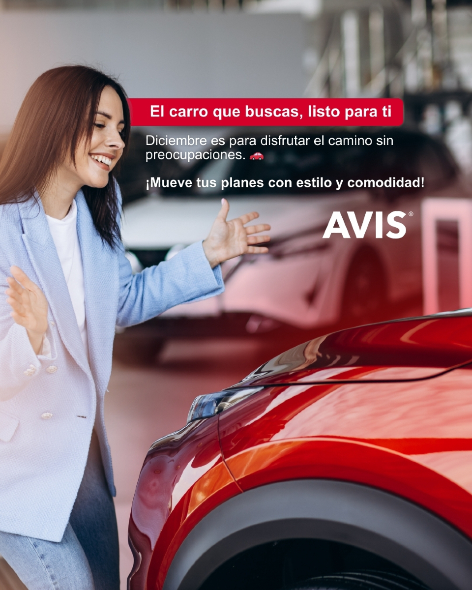 Diciembre está lleno de planes, y el vehículo perfecto te espera. 🎄🚗 No dejes que la falta de movilidad detenga tus momentos especiales. ¡Alquila con Avis y haz que este mes cuente al máximo!

🌐 avis.com.do⁣⁣⁣

#Avis #LeasingOperativo #Renting