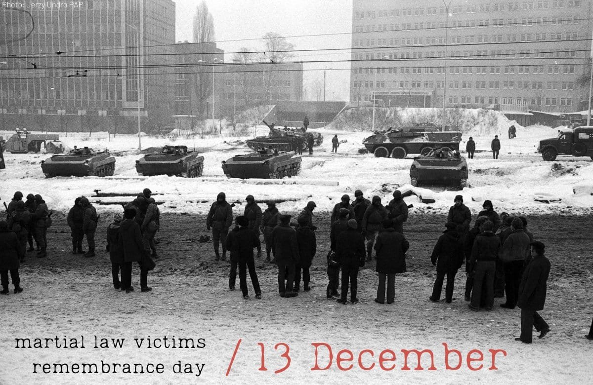Today is 43 years since #martiallaw was declared in #Poland by the #communist gov led by General Wojciech #Jaruzelski bringing violence, repressions &amp; suspension of basic civil rights. 

Some 100 people were killed and more than 10k were arbitrarily arrested &amp; detained. #coldwar