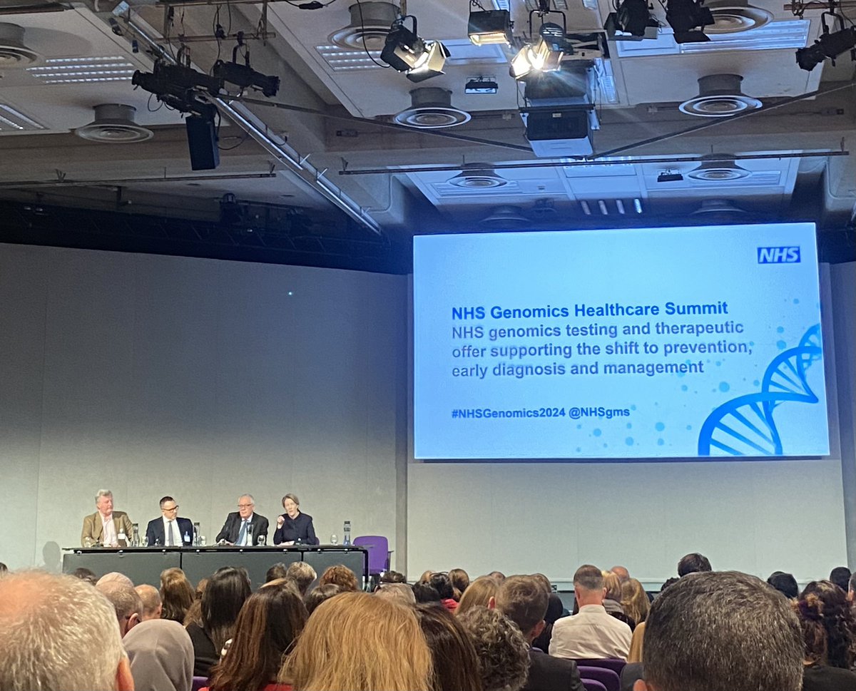Great to attend the NHS Genomics Healthcare Summit yesterday to hear about the latest genomic advances in the NHS and how upcoming plans can align with the Government’s 10-Year Health Plan for England
#NHSgenomics2024