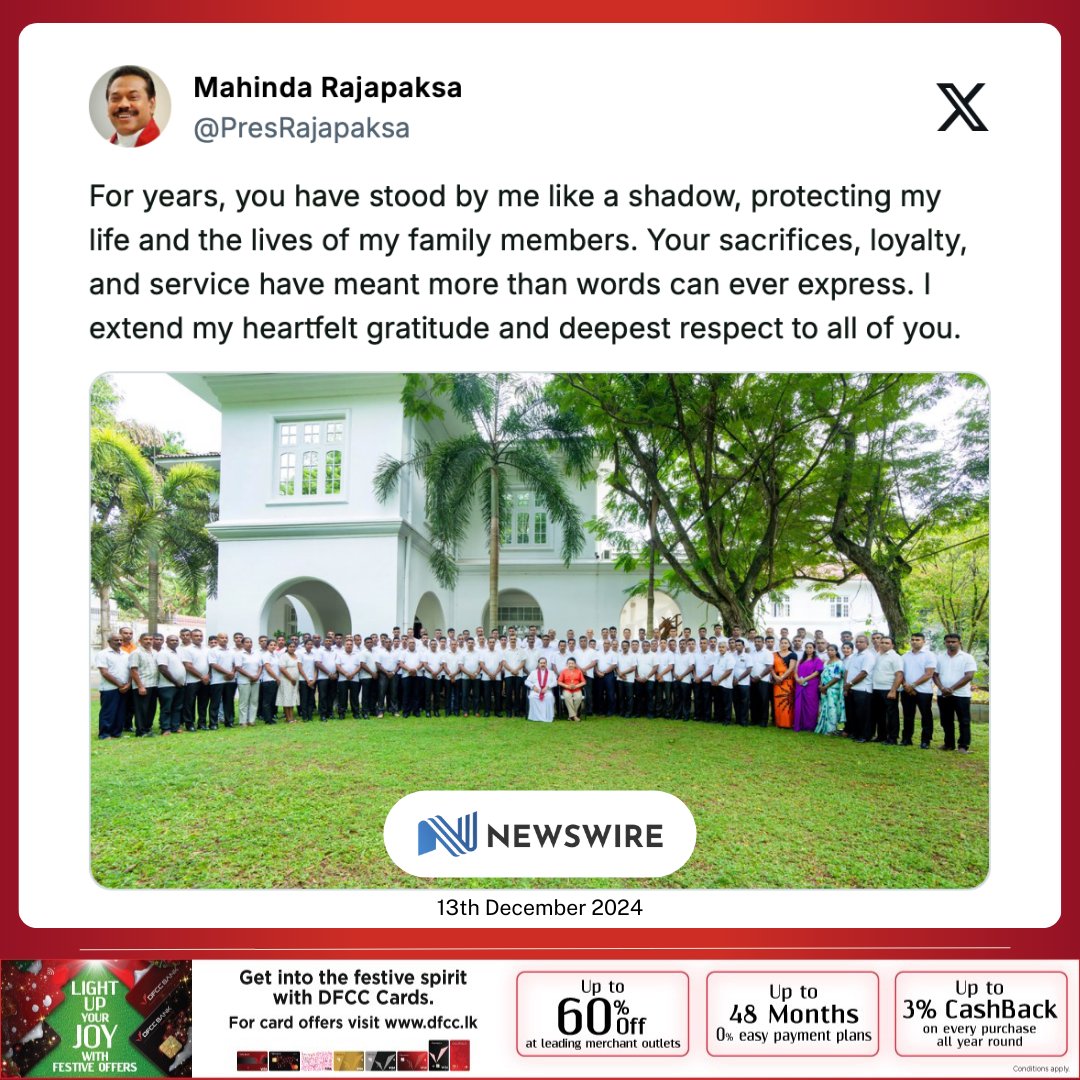 NewsWire 🇱🇰 tweet media