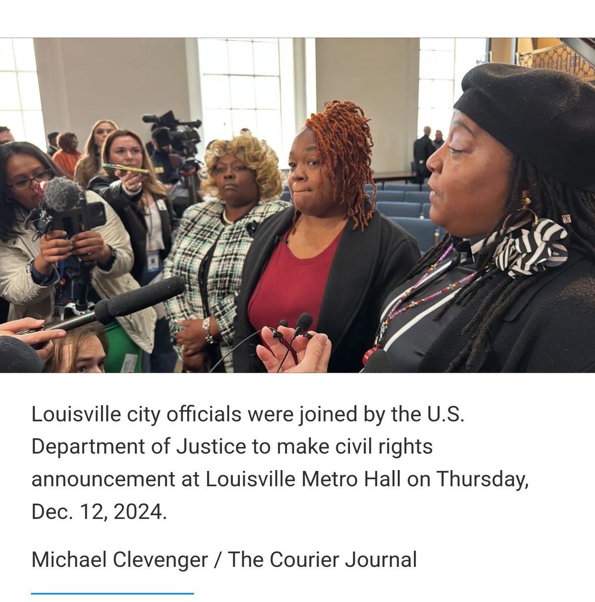 We who believe in freedom find it hard to rest. In #Louisville &amp;  #Kentucky you get so much done when you don't care who gets credit. 
The #JusticeForBreonnaTaylor and too many more was/is an ongoing movement. We hit the streets of Louisville in May of 2020 but it all started the