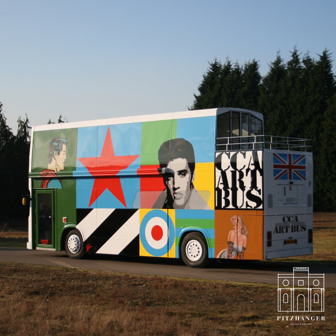 Pitzhanger's tweet photo. Looking for weekend plans? 🌟
🚌 Sat 14 Dec: Hop on the Peter Blake Art Bus at Pitzhanger, 11am–5pm. Pop Art, no ticket needed!
🎨 Sun 15 Dec: Free printmaking workshops with Martin Langford, noon–4pm.
📍 Pitzhanger Manor, Ealing Green, W5
#PopArt #LondonArt #Pitzhanger https://t.co/0QJV8yzg9v