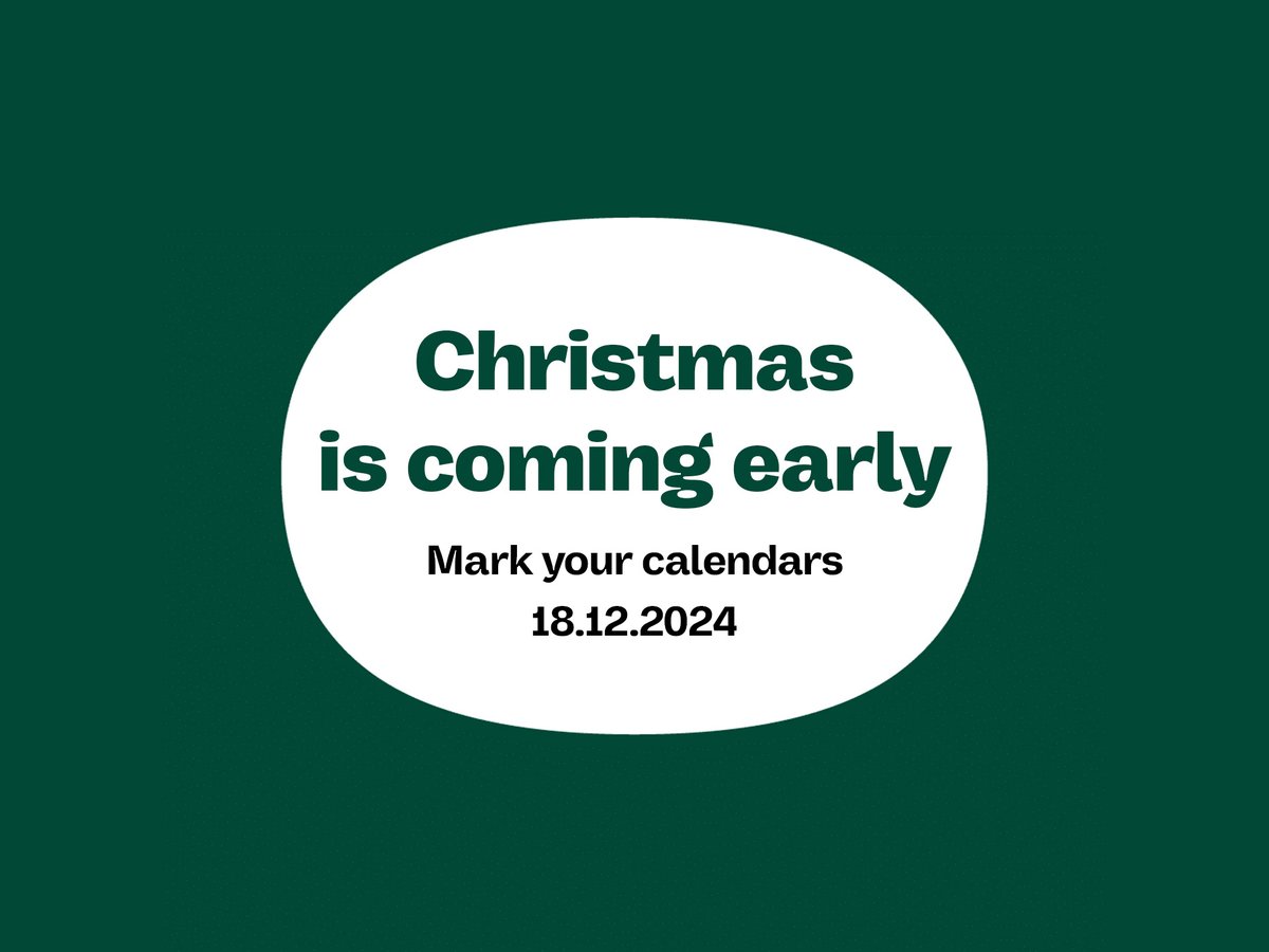 Arctic Farming (@arcticfarming) on Twitter photo Christmas is coming early this year! 🎅
We've been working on something super exciting and something cool is coming out on 18.12.2024. Christmas is coming early this year! 🎅
We've been working on something super exciting and something cool is coming out on 18.12.2024.