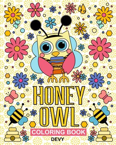 trudday's tweet photo. https://t.co/JPRGwkQz4k #Honey #OwlColoring Book contains #cuteOwl with their little wings to #color. This #coloringbook use varieties of #adorable #designs and creates fun #coloringtime and #activityforkids! Featuring Owls, honey, #cake, #tea and simple #pattern!  #coloringbook https://t.co/AbtLi2HdR3