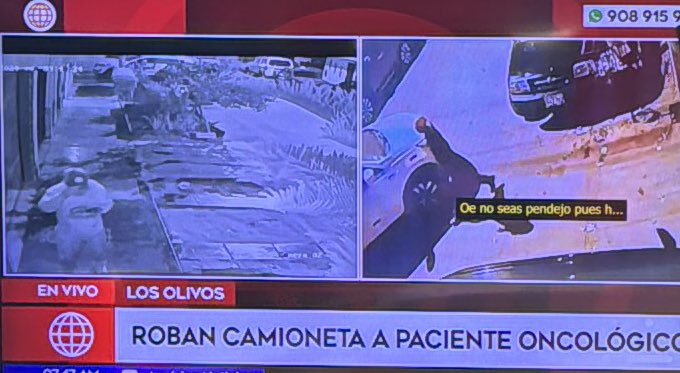 VeroLinaresC's tweet image. Delincuentes robaron camioneta a paciente oncológico. Luego de realizar denuncia en comisaría Laura Caller empiezan a llamarlo extorsionadores pidiéndole dinero para devolvérsela. El celular del propietario estaba en la denuncia policial.  @MininterPeru