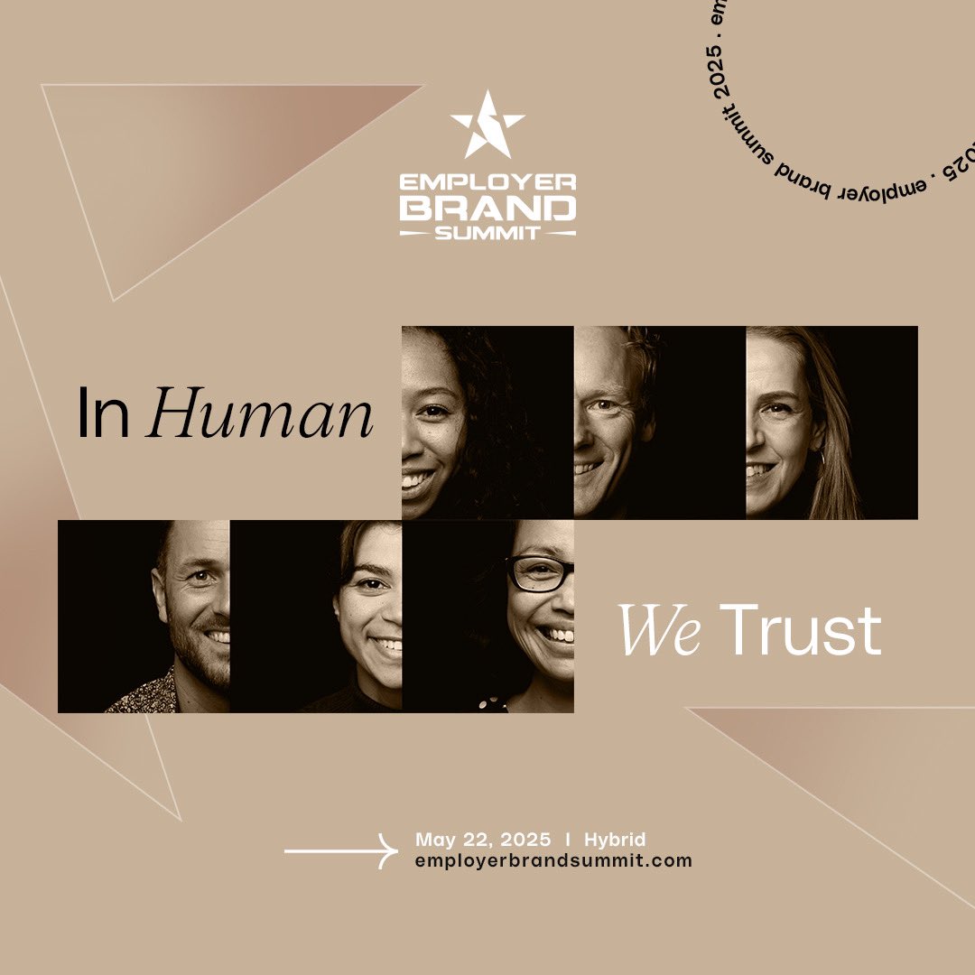 Are you ready for Turkey's most comprehensive employer branding summit, the #EmployerBrandSummit 2025?This year, our event will take place on May 22, 2025, with the theme "In Human We Trust." #EBS2025 #InHumanWeTrust #EmployerBrand