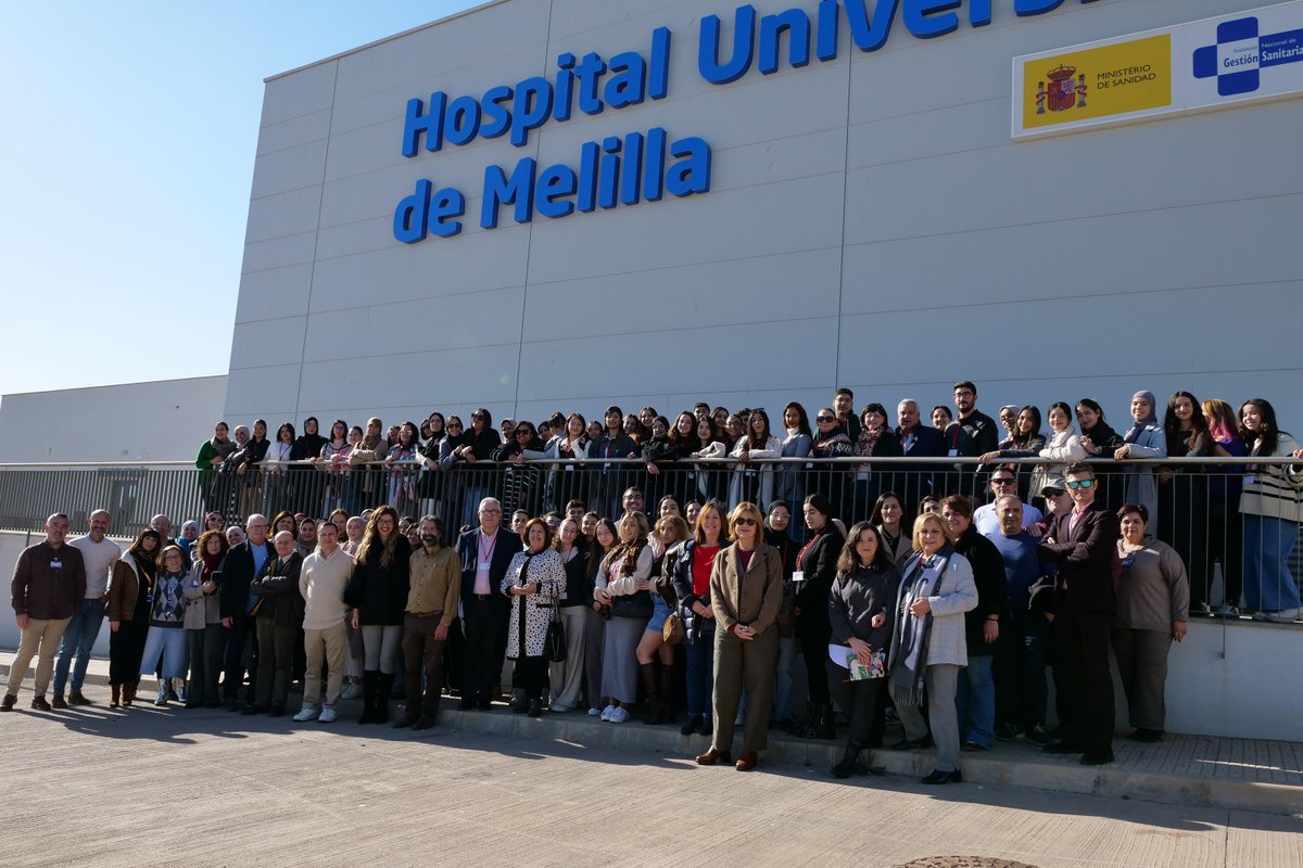 Delegación del Gobierno en Melilla (@deleggobml) on Twitter photo 🔴 120 alumnos de Laboratorio y Cuidados Auxiliares de Enfermería del <a href="/CIFPMelillaRVE/">CIFP Reina Victoria Eugenia</a> visitan el Hospital Universitario
✔️ <a href="/sabrinamohh/">Sabrina Moh 🌹</a>: “Vais a tener la oportunidad de formar parte de la plantilla de profesionales que dan servicio a la ciudadanía”
📎 mpt.gob.es/portal/delegac… 🔴 120 alumnos de Laboratorio y Cuidados Auxiliares de Enfermería del <a href="/CIFPMelillaRVE/">CIFP Reina Victoria Eugenia</a> visitan el Hospital Universitario
✔️ <a href="/sabrinamohh/">Sabrina Moh 🌹</a>: “Vais a tener la oportunidad de formar parte de la plantilla de profesionales que dan servicio a la ciudadanía”
📎 mpt.gob.es/portal/delegac…