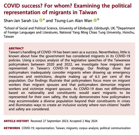 Ethnic and Racial Studies tweet media