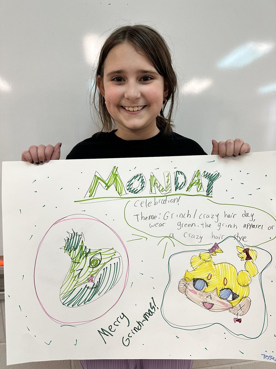 Get ready for spirit week New Searles! Monday’s theme according to Tessa! <a href="/newsearles1/">New Searles Elementary</a> <a href="/tlkaufmann/">Trisha Kaufmann</a> <a href="/ArgeropoulosNH/">Peter Argeropoulos</a> <a href="/NASHUASCHOOLS/">NashuaSchools</a> <a href="/NSDArts/">Nashua School District Art</a> <a href="/mariojandrade/">Mario J. Andrade</a> #OneNashua #Nashuaproud