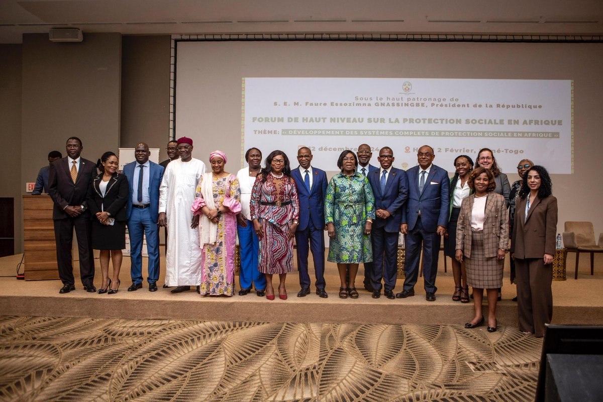 Hier matin, à #Lomé lors de la #CIPRES, j’ai présenté le modèle ivoirien durant le Forum sur la Protection Sociale en Afrique, ouvert par la 1ère Ministre du Togo. Grâce à l’engagement d'<a href="/AOuattara_PRCI/">Alassane Ouattara</a> , la #CMU a déjà enrôlé plus de la moitié des Ivoiriens. Un exemple