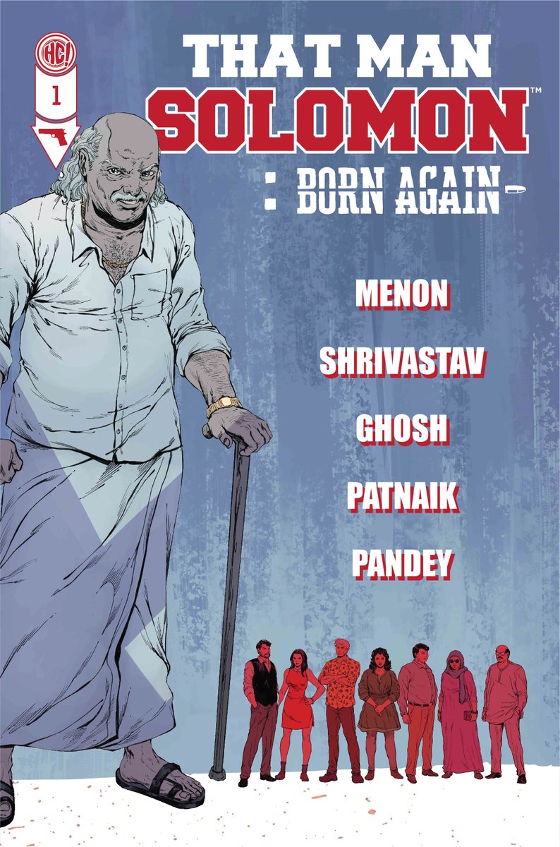 HolyCowEnt's tweet photo. 10 years in the making.
That Man Solomon: Born Again #1 releases Jan. 7th.

Making the debut of @SudeepMenon10 with art by @gauravsketches , @Pressinator and young gun @sketcherabinash 

#crimenoir #hcverse #allnewholycow #indiancomicbooks #comicconindia #ncbd https://t.co/ZJfzkQwl8v