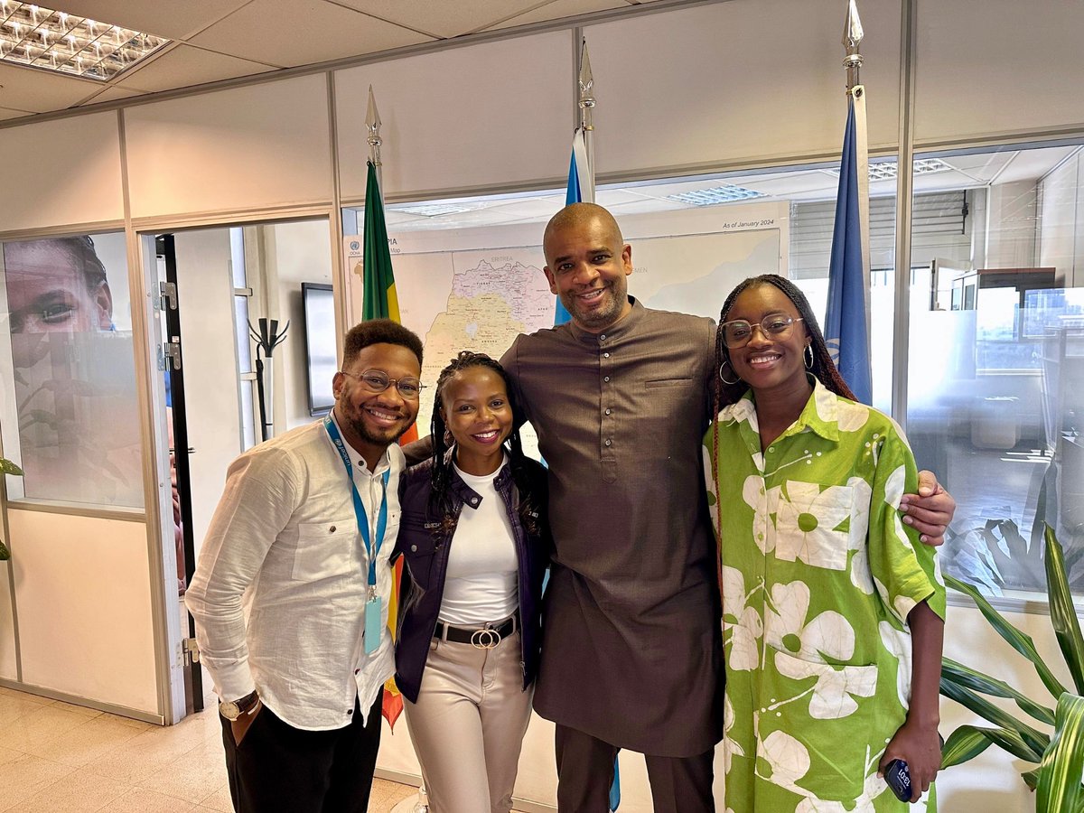 Happy to meet these dynamic young champions i have mentored and worked with in Cotedivoire, Afghanistan and Nigeria over the past couple of years. They are an inspiration and currently doing great work with youth in Mali 🇲🇱, Benin 🇧🇯 and Ethiopia 🇪🇹.