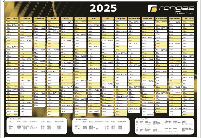 Rangee_TC's tweet photo. Alle Jahre wieder verteilen wir unsere großen Rangee A0 Wandkalender an euch! 
Ihr habt Interesse an einem oder mehreren Wandkalendern? Dann meldet euch gerne direkt bei uns, über vetrieb@rangee.de oder telefonisch unter 0241 9972520. 
Wir freuen uns über eure Anfragen! https://t.co/KJoOXfnyrf