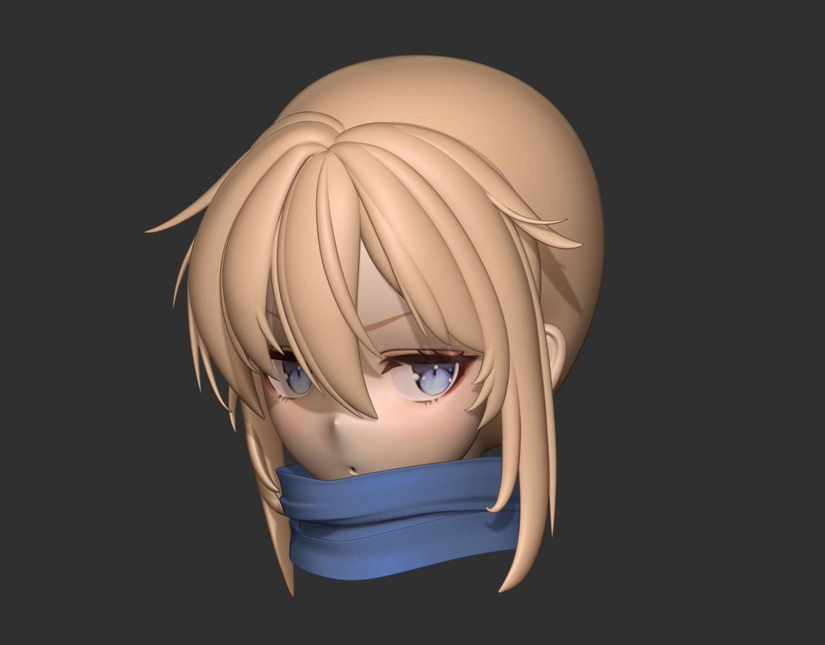 #NIKKE #ニケ #zbrush 
wip🗡️