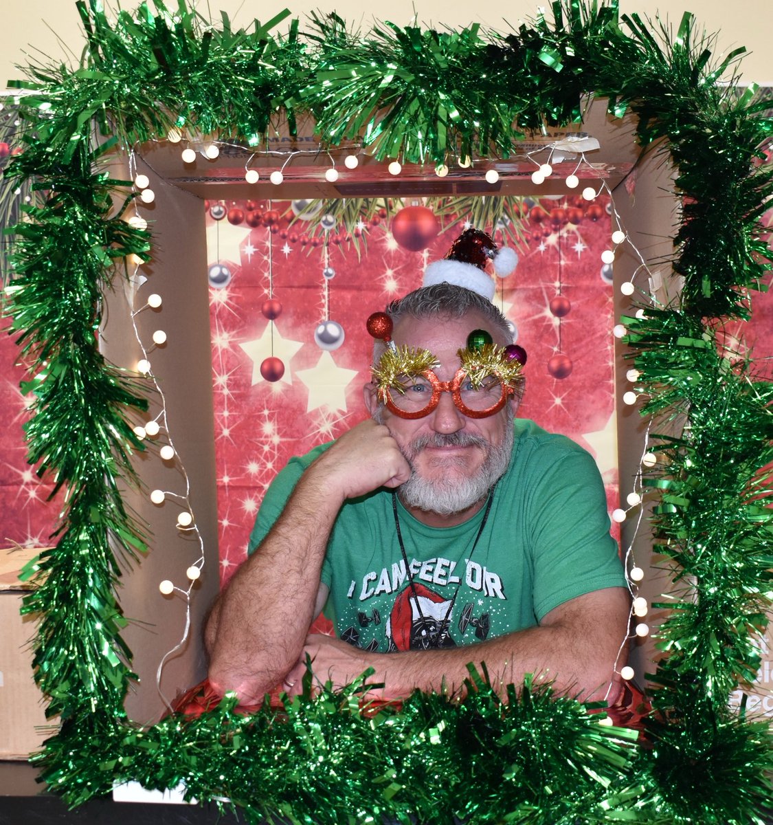 Holiday Photo Booth. #TeamLane #SkyhawkPride