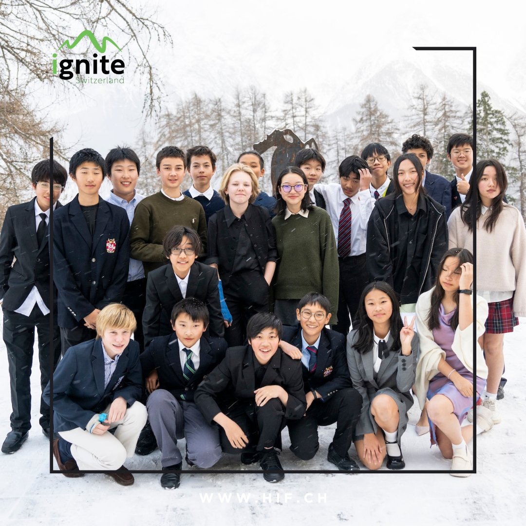 Ein   unvergessliches Abenteuer in den Schweizer Alpen geht mit dem #Ignite:Switzerland ROCK TERM 2024 zu Ende! Mit einer humorvollen Zeremonie am #HIF haben wir unsere Ignite Schüler:innen verabschiedet. Schön wart ihr hier <3 Wir wünschen Euch eine schöne Heimreise ☀️