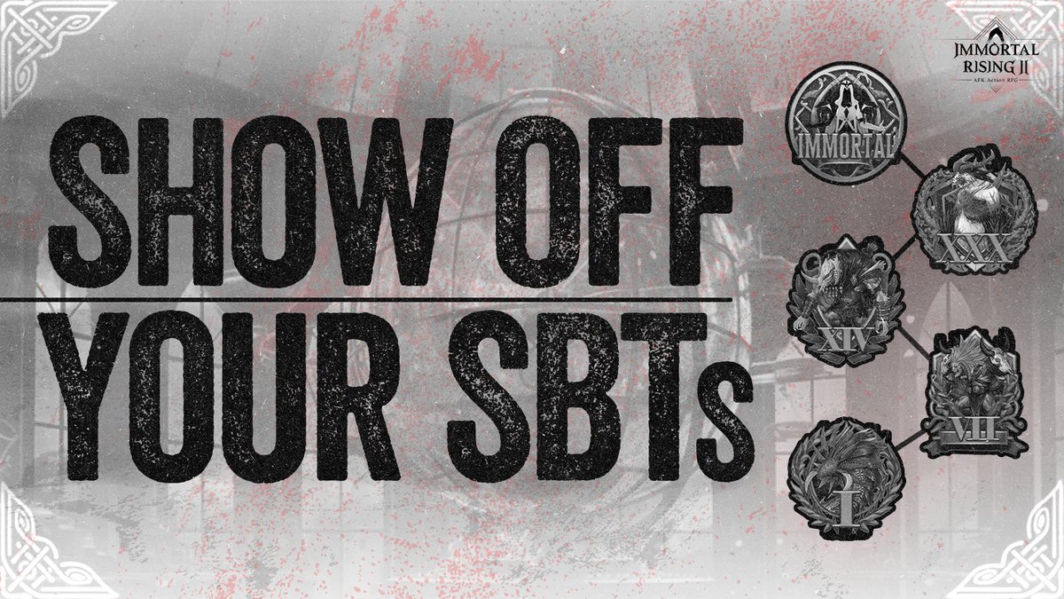 It's about time. . . to flash those SBT badges that you've earned.

Drop a screenshot in comments below to prove your loyalty ⚔️

And what do you want to see in Season 2? Tell us and get rewarded 🔔