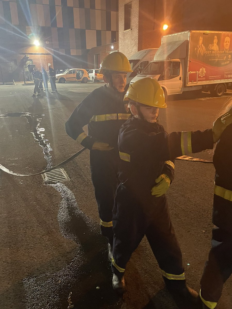 Bolton on the yard.. great teamwork from all cadets.