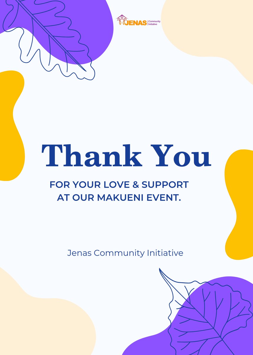 JenasCommunity's tweet image. A heartfelt thank you for the support, love and your contribution in countless ways. Your presence, energy and warmth brought smiles to the kids faces and filled their hearts with joy. The impact you've made will last far beyond today.
Let's do this again &amp;amp; again. 
Asanteni sana!