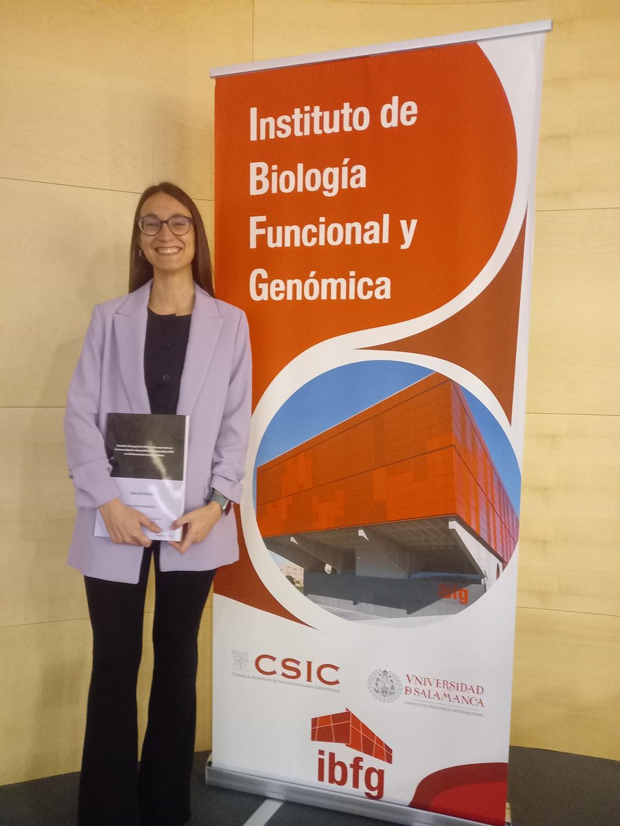 Felicitamos a Celia Gálvez Merchán por su defensa de tesis doctoral "Estudio del papel de Whi5 en la represión de la transcripción dependiente del complejo MBF en Schizosaccharomyces pombe" dirigida por el Dr. Sergio Moreno <a href="/smotuit/">Sergio Moreno</a>  y la Dra Livia Pérez ¡Enhorabuena!