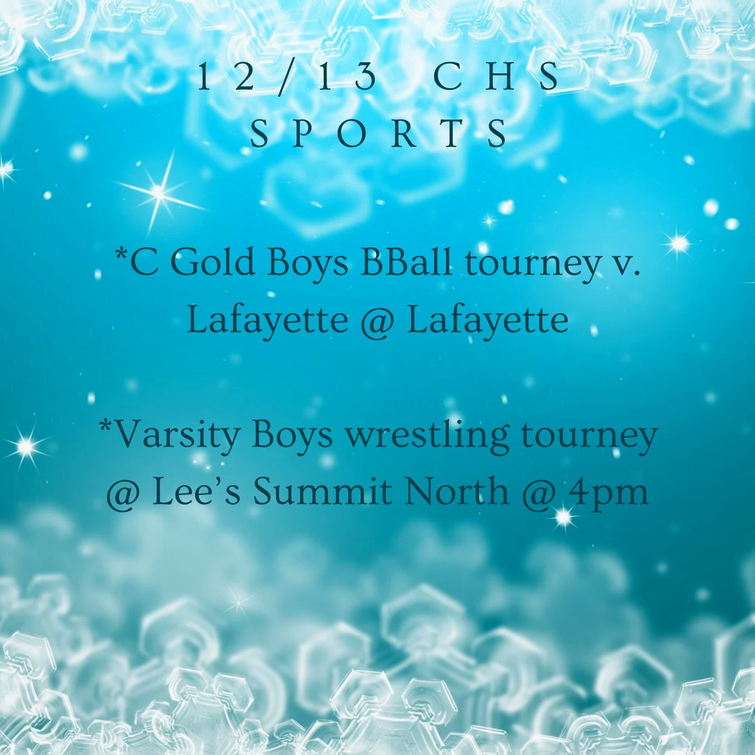 CHS Booster Club🌟 tweet media