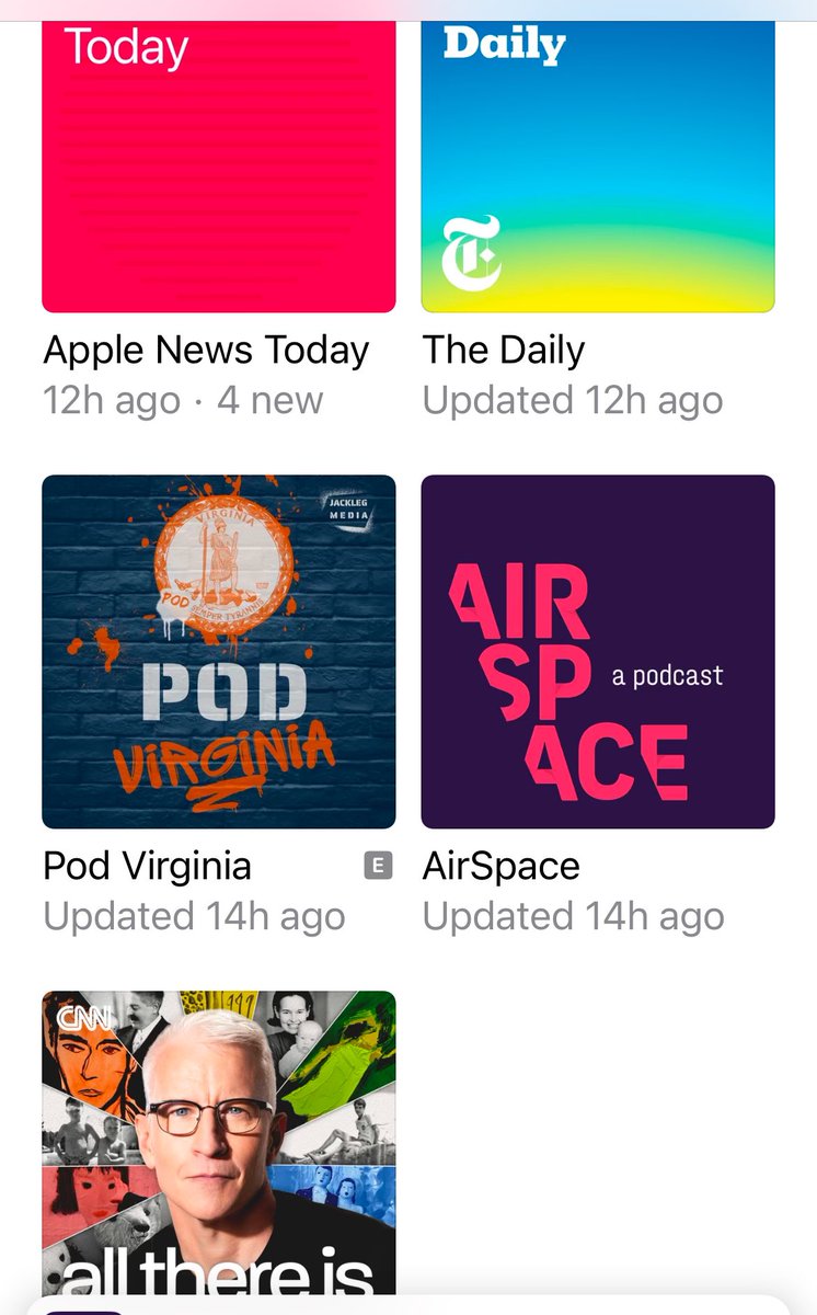 Arriving in Richmond bright and early for the very humbling experience of interviewing incumbent judges from all over VA. Want for your podcast recs for the trips back-and-forth…

Here are some of the ones I listen to when I’m driving back-and-forth to Richmond…