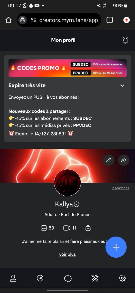 Kaylasha972's tweet photo. Profitez-en ce que jusqu'à demain https://t.co/IwcQDSrOyC