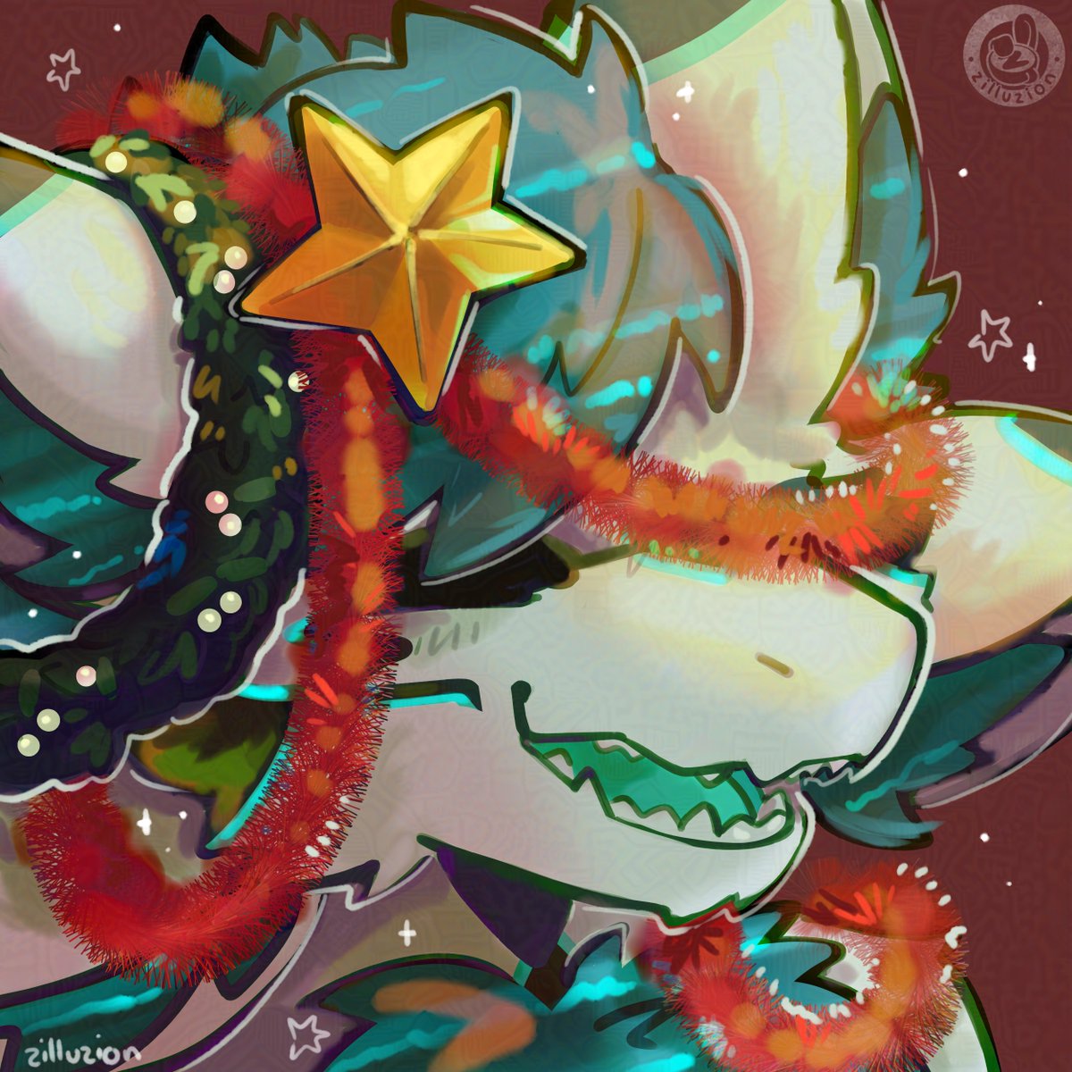 zilluzion's tweet photo. that one friend who's tall enough to *be* the christmas tree... 🎄🌟🎁
monthly reward for kobalstromo https://t.co/Pjxsz9Q2DA