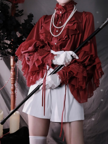 meltyeye's tweet photo. I just received Gothic Red Lolita Blouse from Anonymous via Throne. Thank you! https://t.co/rFULwW2j8J #Wishlist #Throne https://t.co/Yt1VsrjgjB