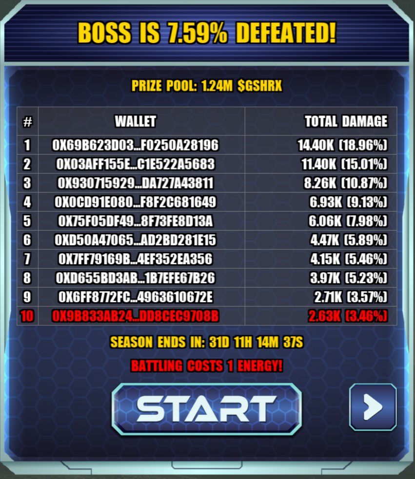 Have you guys played our game yet?! 👀

First things first, here's a link:

play.galacticsharks.xyz

Our game is an immersive old school space shooter 🔫

You're in of control a rocket ship trying to destroy the boss whilst gathering power ups along the way 🧠

List of power ups: