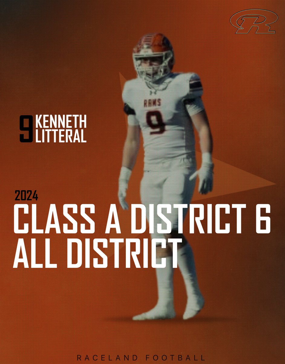 racelandramsfb's tweet photo. #9 Kenneth Litteral https://t.co/mCA9oZKjMu