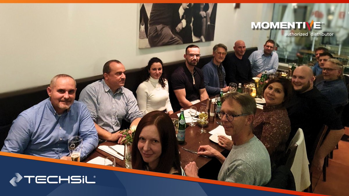 Techsil's tweet image. 🎉 A big thank you to Momentive for an inspiring and informative training session held for TECHSiL on December 3 and 4, 2024, in Leverkusen, Germany! Here's to continued growth and success together! 🚀
#Training #Partnership #SalesExcellence #TECHSiL #Momentive