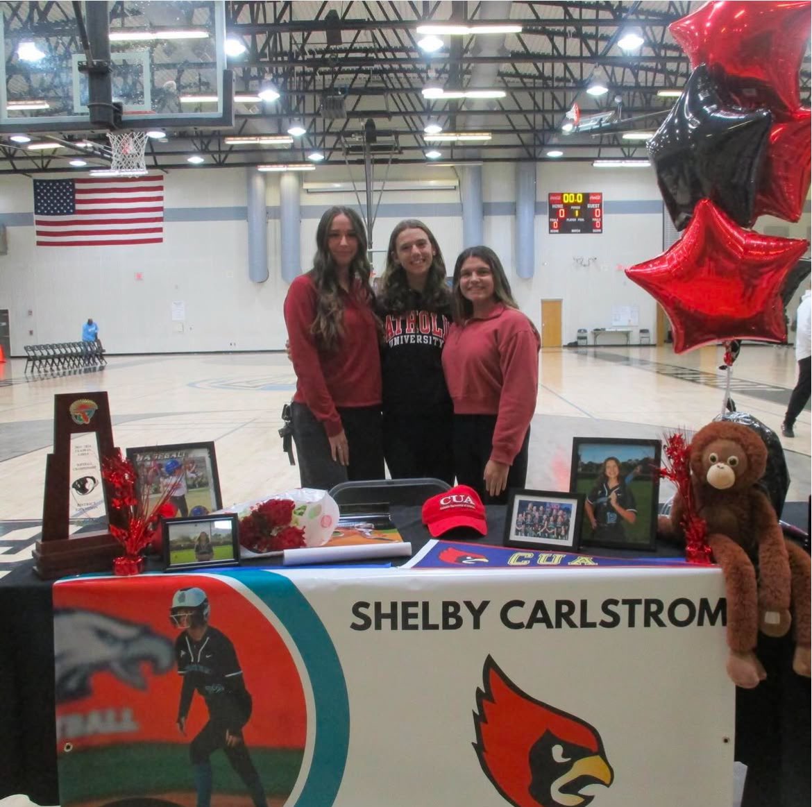 A HUGE congratulations to our Senior First Baseman Shelby on her commitment and signing to the Catholic University of America ‼️🧡 Over the years we have seen you grow not only as a player, but into an incredible person as well! Congratulations #6 🥳🧡🐾
