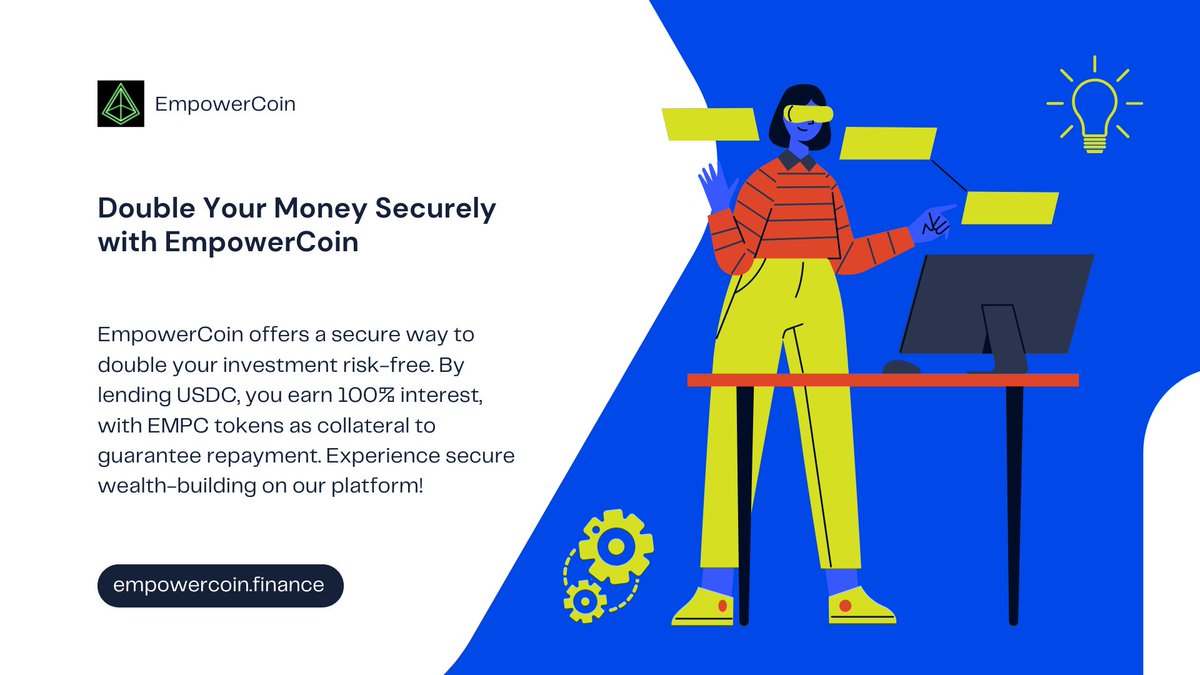 empowercoin's tweet photo. Tech Meets Purpose 🤝
Our platform leverages:
- Advanced blockchain technology
- Smart contract innovations
- Secure, transparent ecosystems
Empowercoin: Where cutting-edge tech meets human potential. 💡
#EMPC #USDC #ETH #BTC https://t.co/UMMY8xpOzb