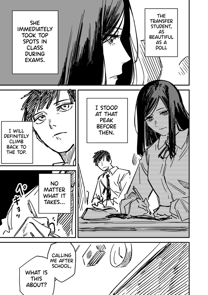 @hamita1220 English version! [The transfer student at the top of the class.] (1/2) 