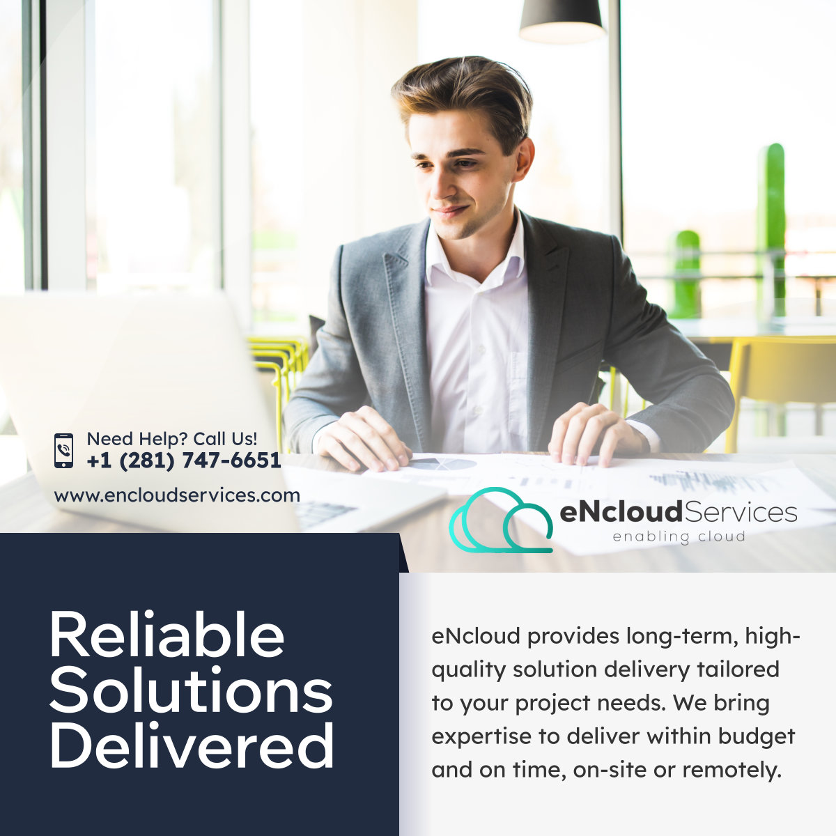 Naliniveluguba1's tweet photo. Drive your projects to success with reliable solution delivery from eNcloud. Our specialists ensure cost-effective, high-quality solutions customized to your business needs. Let’s help you stand out in a competitive market.

#KatyTX #ITConsultingServices #SolutionDelivery https://t.co/YR0dlJWGFV