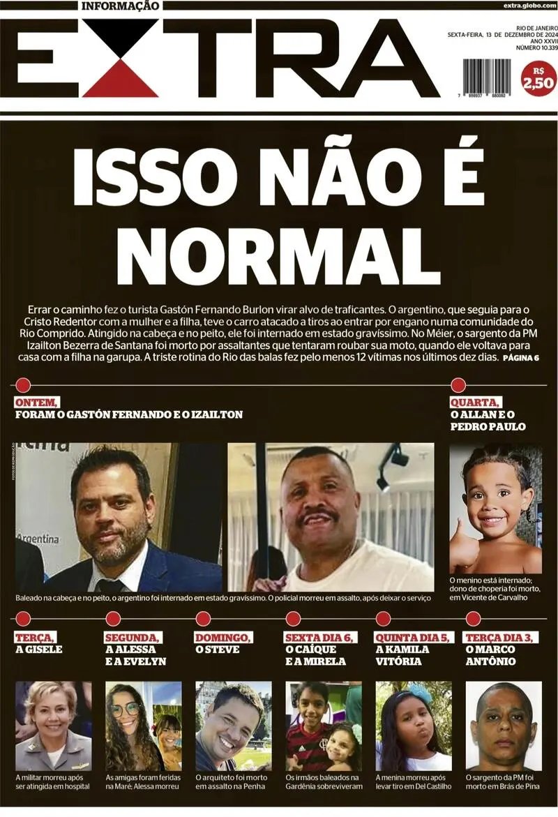 ⚠️ CAPA DO JORNAL EXTRA (RJ)

<a href="/jornalextra/">Jornal Extra</a>

🔗extra.globo.com/rio/casos-de-p…