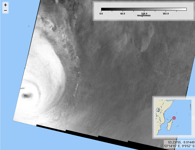CYMS Cyclone Monitoring Service by Sentinel-1 (@cyms_s1) on Twitter photo Cyclone #Chido North-East of Madagascar on 2024/12/13, 02:08 UTC, for #2024SHOC from <a href="/CopernicusEU/">Copernicus EU</a> #Sentinel1 A. Max sustained wind velocities (left) close to 58 m/s, derived from SAR sea surface roughness (right). Cyclone #Chido North-East of Madagascar on 2024/12/13, 02:08 UTC, for #2024SHOC from <a href="/CopernicusEU/">Copernicus EU</a> #Sentinel1 A. Max sustained wind velocities (left) close to 58 m/s, derived from SAR sea surface roughness (right).