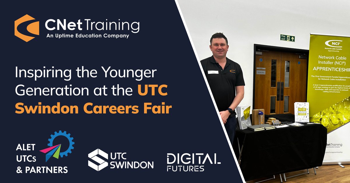 CNet Training (@cnettraining) on Twitter photo Olly Day represented the <a href="/CNettraining/">CNet Training</a> team at the UTC Swindon Careers Fair this week.
It was buzzing with students and now, thanks to Olly, they all know about the digital infrastructure industry and the career opportunities that await them.
#cnettraining #utc #utcswindon Olly Day represented the <a href="/CNettraining/">CNet Training</a> team at the UTC Swindon Careers Fair this week.
It was buzzing with students and now, thanks to Olly, they all know about the digital infrastructure industry and the career opportunities that await them.
#cnettraining #utc #utcswindon