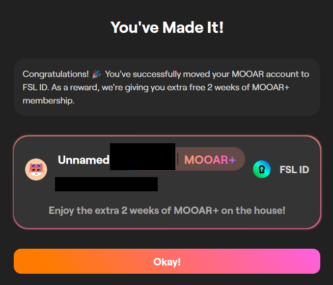cryptBBQ's tweet image. 【#MOOAR 統合】FSLIDとウォレットどうしたらいい❓私のケースを考えてみた✅

MOOARアカウントがFSL IDとウォレットで分離！
よくわからない方の参考になると思うので、私のケースで考え・判断をまとめました⬇️

📌元々の状況
📌判断ポイント
📌私の方針・実施したこと
これらを記載していきます📝