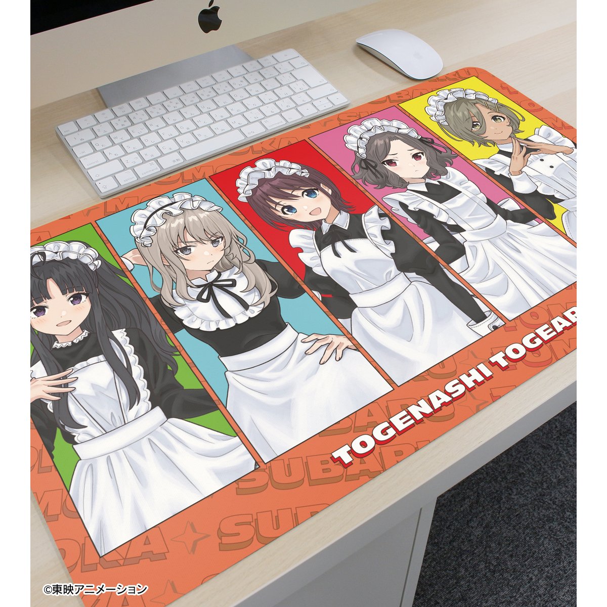 ガールズバンドクライ ライブツアーver. マルチデスクマット トゲナシトゲアリ ECサイトにて取り寄せ受付中！！ ガールズバンドクライ 描き下ろし