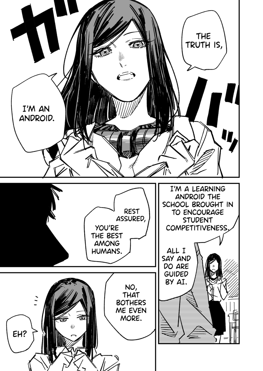 English version! [The transfer student at the top of the class.] (1/2) 