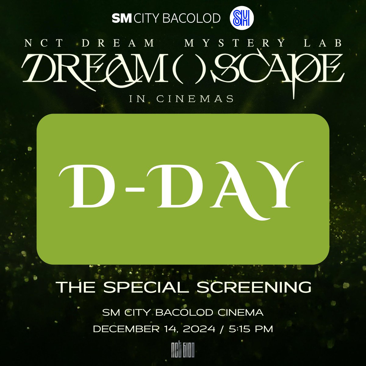nct6100's tweet photo. 🎬Today’s the Day!

The NCT DREAM Mystery Lab: DREAM( )SCAPE special screening is TODAY!🌟

📦Reserved tickets &amp; packages can be claimed from 4-5 PM outside Cinema 4

Show your order confirmation to pick up

🪑Seats are free seating

Let’s make this a DREAM( )SCAPE to remember!✨ https://t.co/lvgDiUJa11