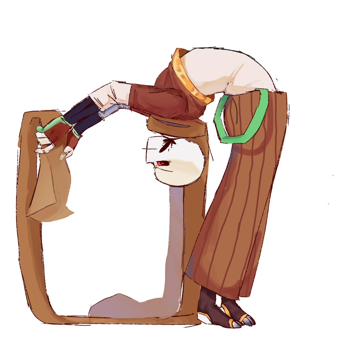 POV: Ink wrote something upside down. Silly squid 

#inksans #undertaleAU