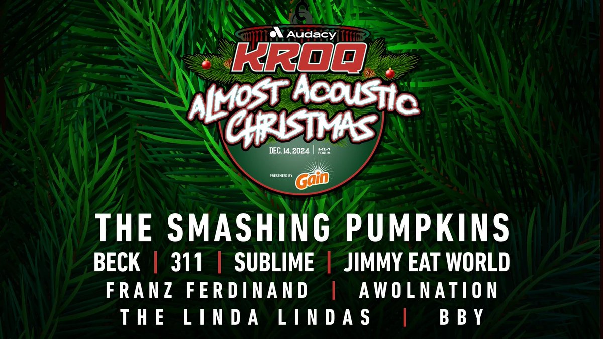 LAWoodsideLove's tweet photo. I grew up 3,000mi away dreaming of going to @kroq #AlmostAcousticChristmas but I don't feel comfortable going alone &amp; ppl can't afford full price GA tix💔 Make an offer. Ticket transfers immediately online. Best lineup I've seen. At least work'll be happy I'll be there!? https://t.co/8K2zu5NRq0