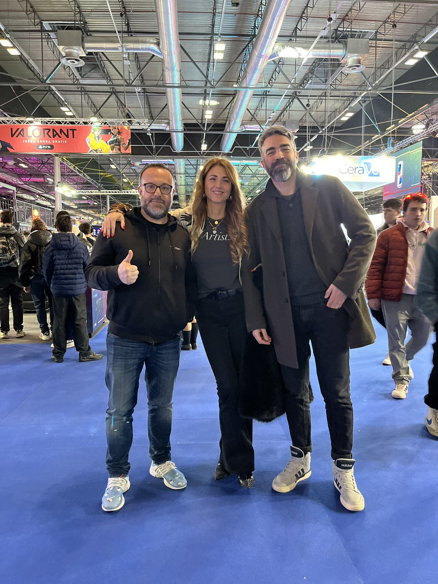 Estar en #GAMERGY2024 con <a href="/chincheto77/">Chincheto🏴‍☠️🇪🇸🇪🇪</a> y <a href="/sebacueto/">Sebastian Cueto</a>, siempre es bien.
¡Gracias <a href="/GGTech_gg/">GGTech Entertainment</a> por la invitación!
#CulturaEnGrande #GAMERGYCecotec