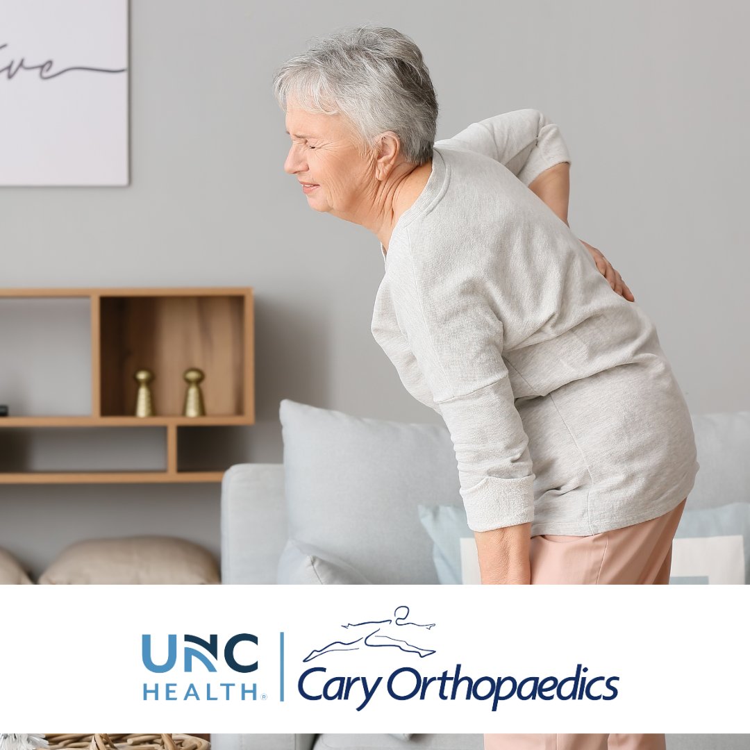 CaryOrtho's tweet image. With all the holiday preparations, be careful not to sprain or “throw out” your back. 

Rest, ice, anti-inflammatory medications and physical therapy can help ease the pain. Give us a call for more help at 919-467-4992.

bit.ly/4hHW6bf
#BackPain #BackHealth #CaryOrtho