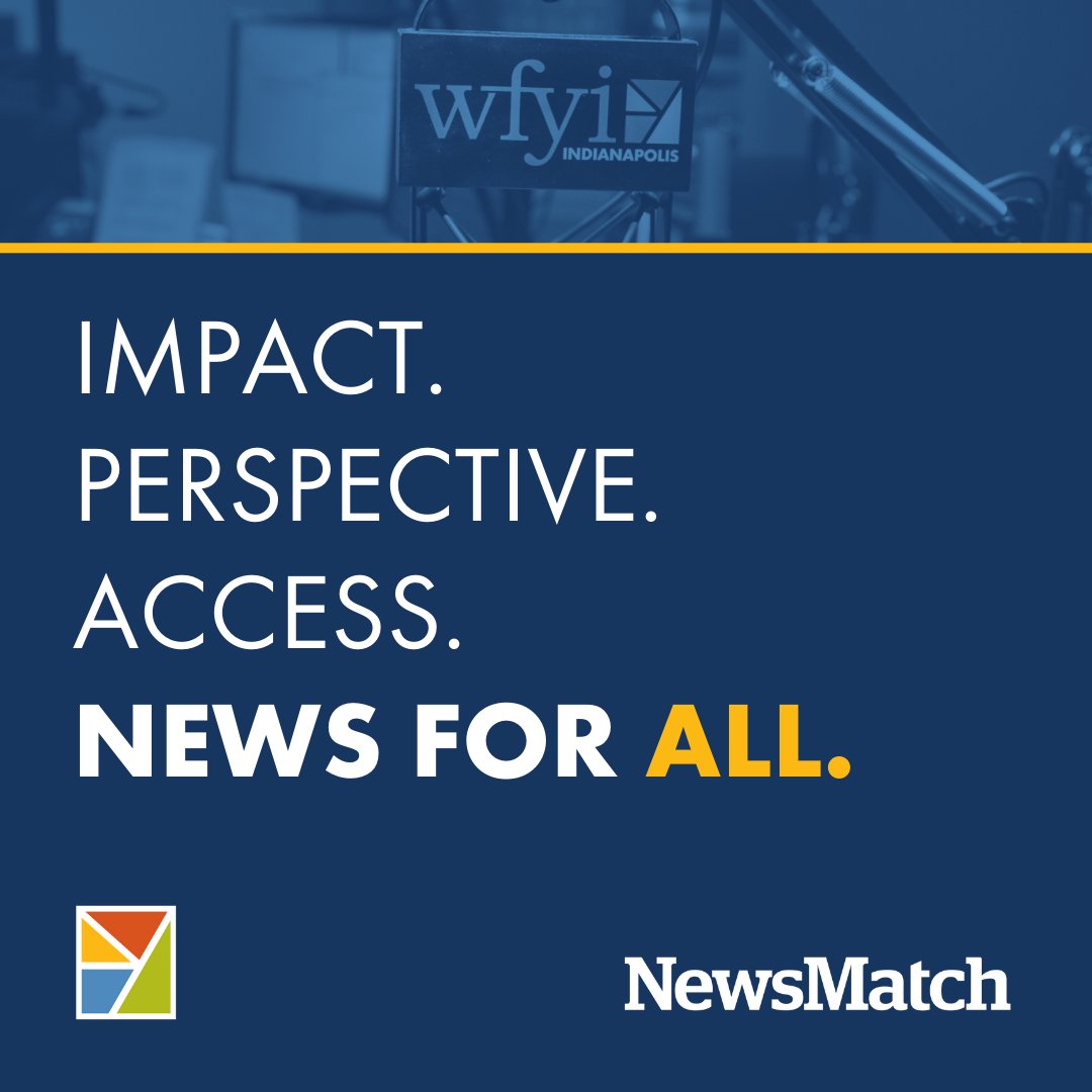 wfyi's tweet image. It's the final day of WFYI’s NewsMatch campaign. When you donate today, your contribution will be doubled, thanks to a generous group of WFYI members who are passionate about supporting free, fact-based and independent journalism.

Become a member at wfyi.org/support.