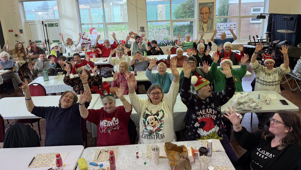 Festive Christmas Bingo today! Great fun, lots of great prizes too. Our last bingo of the year so thanks to the volunteers who organise the prizes, sort out the hall, tidy up, welcome people in and the amazing people who donate raffle prizes which helps us to raise funds. 🎄